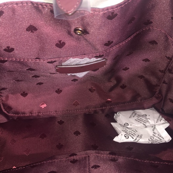 ♠️ kate spade ♠️ Chelsea Tricolor Large Nylon Tote Bag, Pink Multi - Picture 8 of 10